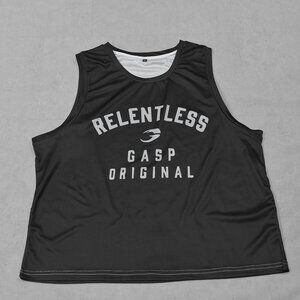 GASP graphic tank top.